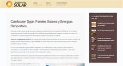 Desktop Screenshot of calefaccion-solar.com