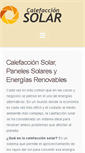 Mobile Screenshot of calefaccion-solar.com