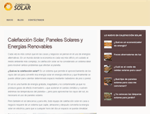 Tablet Screenshot of calefaccion-solar.com